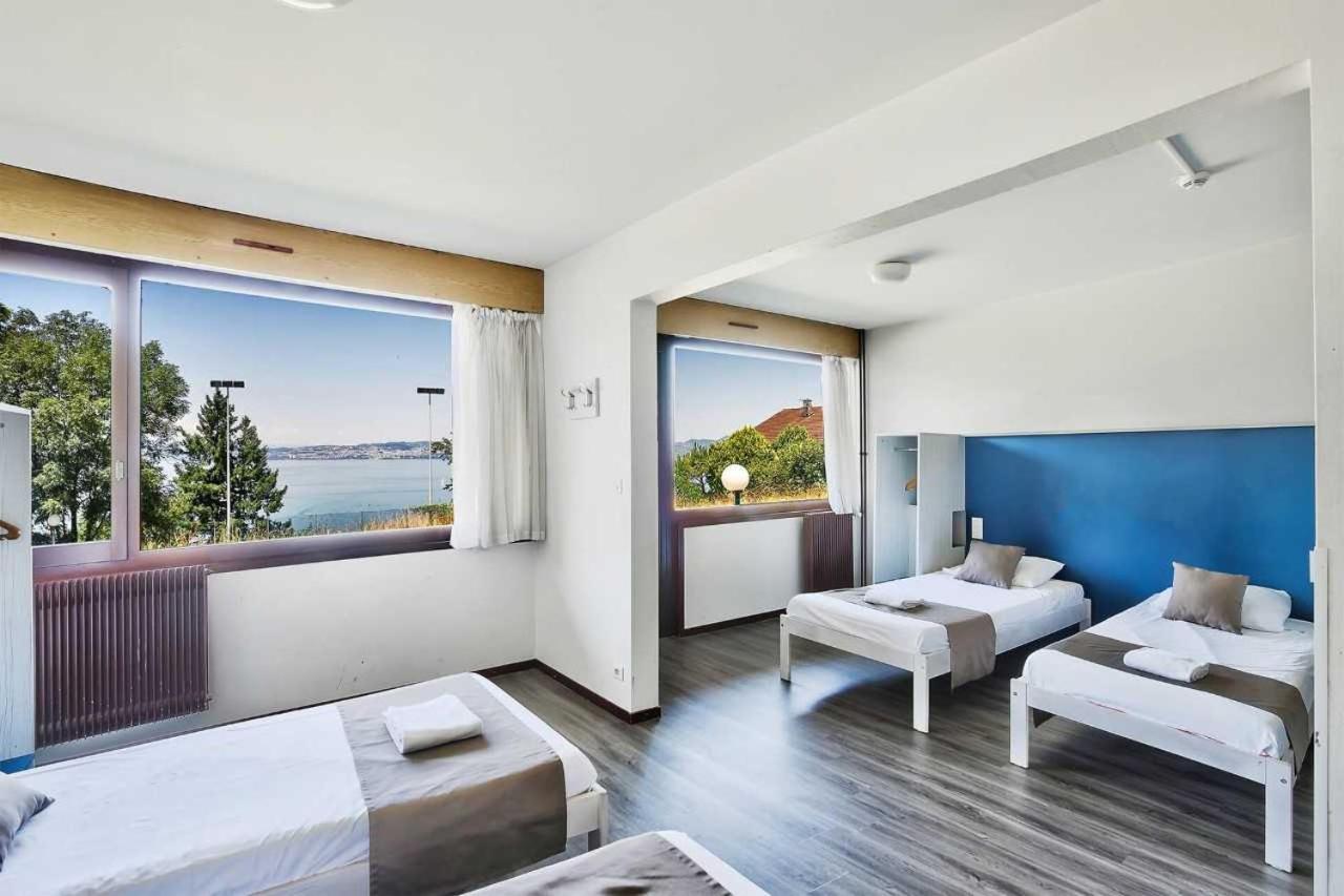 Cote Lac Hostel Evian Bagian luar foto